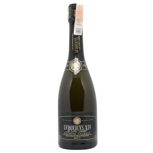 Вино ігристе Ludovicus XIV Brut біле брют 11% 0,75л