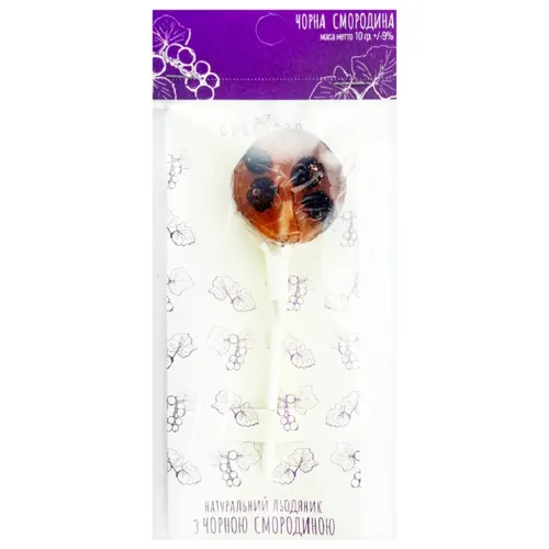 Льодяник Gogodza Чорна смородина 10г