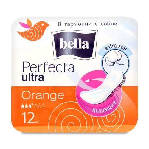 Гігієнічні Прокладки Perfecta Ultra Orange Soft Bella, 12 шт