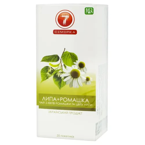 Чай 7 Липа-ромашка 20шт*2г