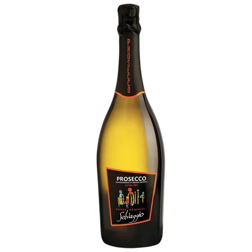 Вино ігристе Selvaggio Prosecco екстра сухе 11% 0,75л