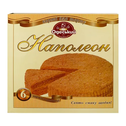 Коржі для торту Наполеон Одеський хлібозавод №4