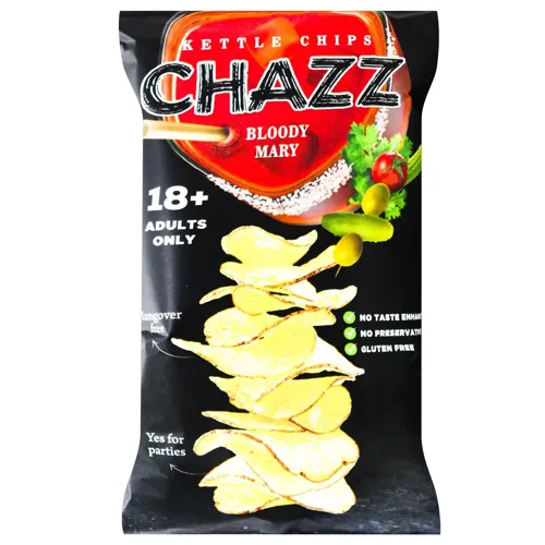 Чіпси Chazz картопляні зі смаком Кривава Мері 90г