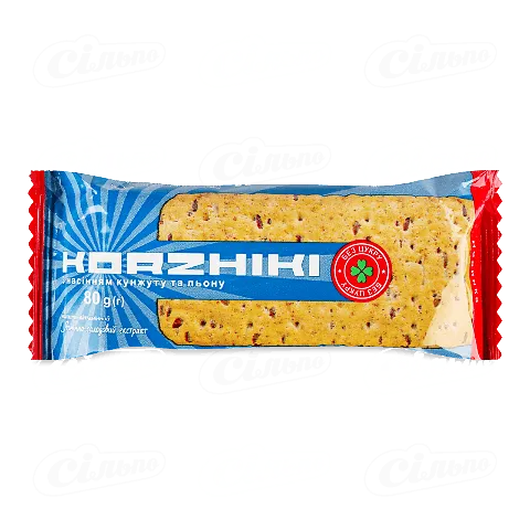 Галети «Здраво» коржики зернові, 80г