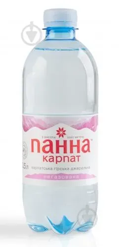 Вода негазована Панна Карпат 0.5л ПЕТ