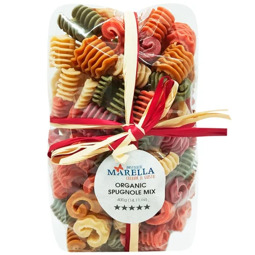 Макарони Pastificio Marella Organic Spugnole Mix 400г
