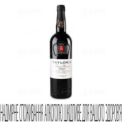 Портвейн Taylor's Fine Ruby червоний, 0,75л