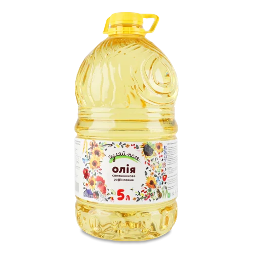 Олія Соняшникова Рафінована Вищого Ґатунку, п/пл 5л