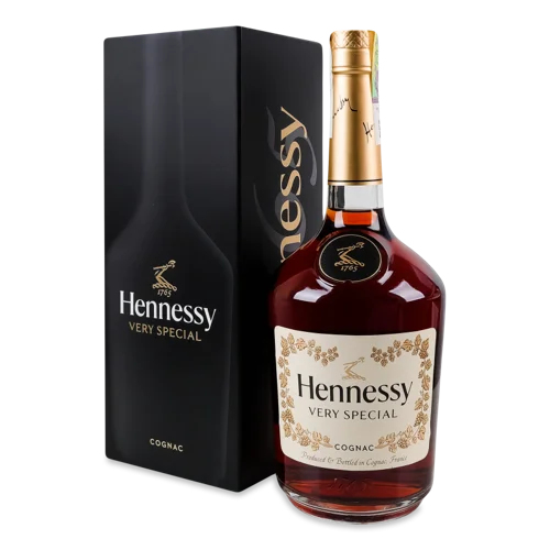 Коньяк Вищого Ґатунку 1л 40% V.S Hennessy к/у