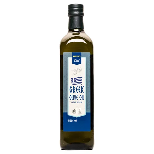 Олія оливкова Metro Chef Greek Extra Virgin нерафінована 750 мл