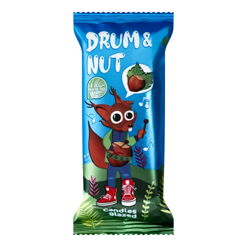 Цукерки глазуровані Drum and Nut Norsu кг