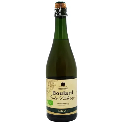 Сидр Boulard Brut Biologique білий брют 4,5% 0,75л