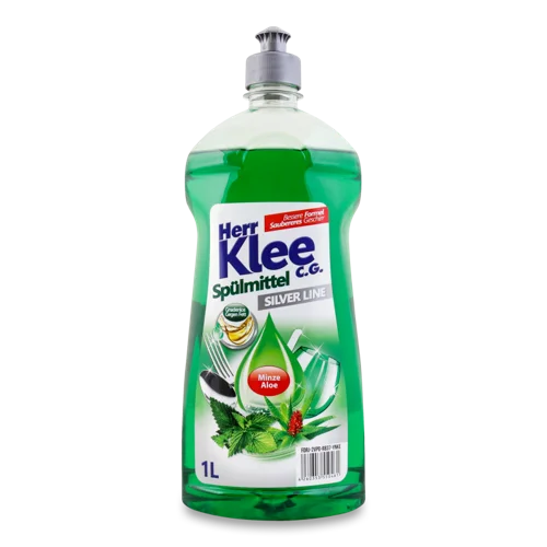 Засіб для Миття Посуду Minze Aloe Herr Klee, 1л