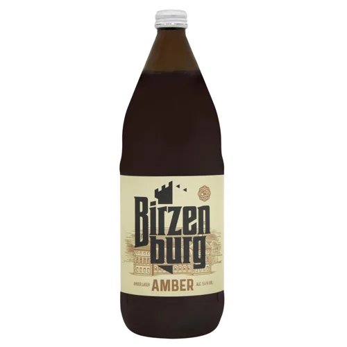 Пиво Birzenburg Amber темне 5,4% 1л