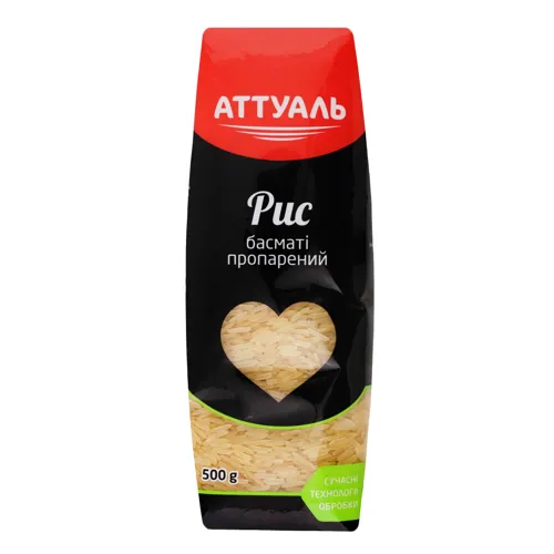 Рис пропарений Басматі Аттуаль м/у 500г