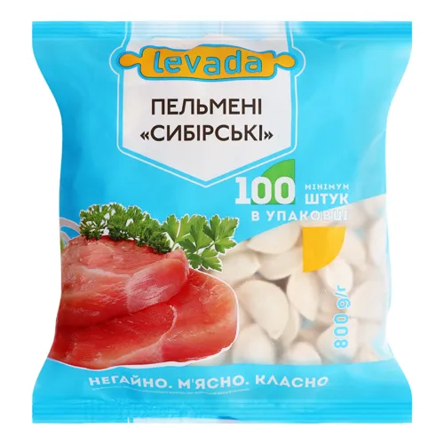 Пельмені Сибірські Levada м/у 800г