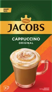 Кофейний напій Jacobs Cappuccino Original 8 шт x 11.6г