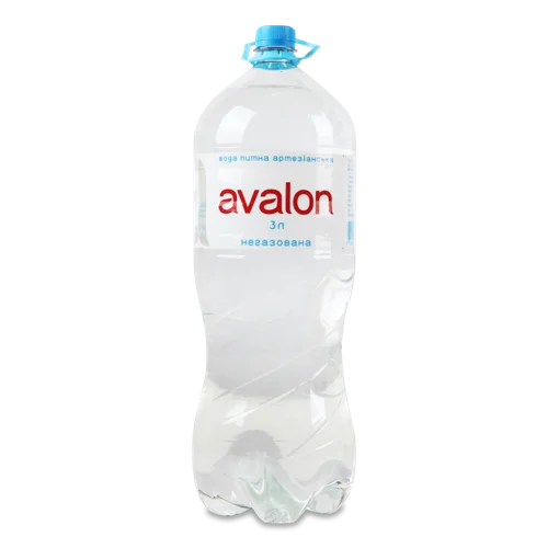 Вода Питна Артезіанська Негазована Avalon, Пластикова Пляшка 3л