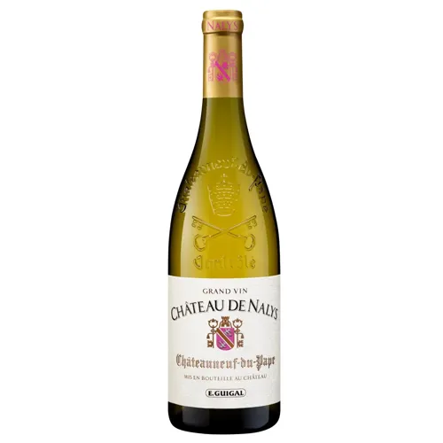 Вино E.Guigal Chateau De Nalys Chateauneuf-du-Pape Blanc біле сухе 14,5% 0,75л