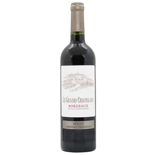 Вино Le Grand Chapelain Bordeaux червоне сухе 13% 0,75л
