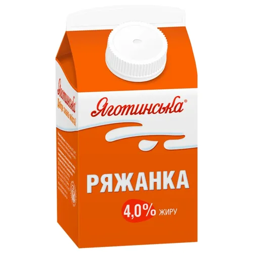 Ряжанка Яготинська 4% 450г