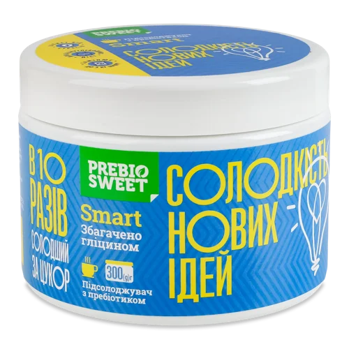 Підсолоджувач З Пребіотиком Smart Prebiosweet, п/б 300г