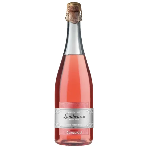 Вино ігристе Fratelli Guardigli Lambrusco рожеве напівсолодке 8% 0,75л