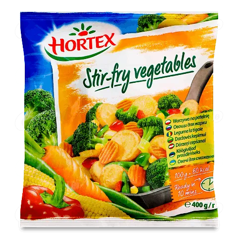 Овочі для смаження Hortex, 400г