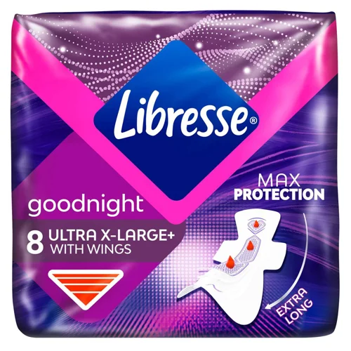 Прокладки гігієнічні Libresse Ultra Night Extra 8шт