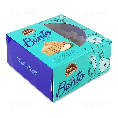 Бенто-торт Київ БКК Груша карамель, 300г