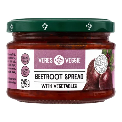 Ікра бурякова Veggie Veres у скляній банці 245г