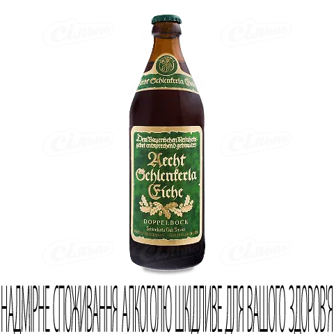 Пиво Schlenkerla Aecht Doppelbock янтарне, 0,5л