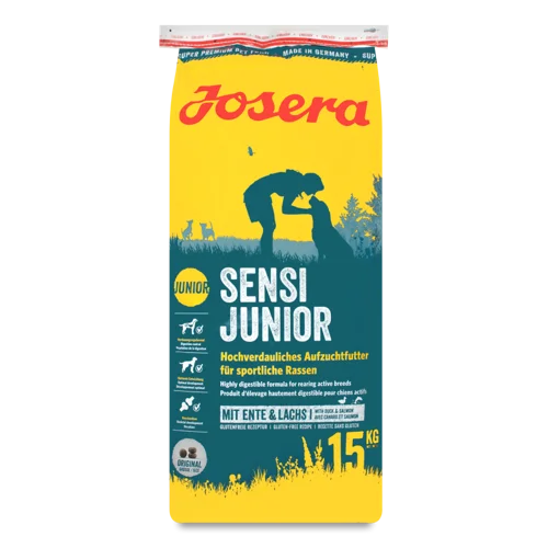 Корм сухий для підростаючих собак Sensi Junior Josera, 15 кг