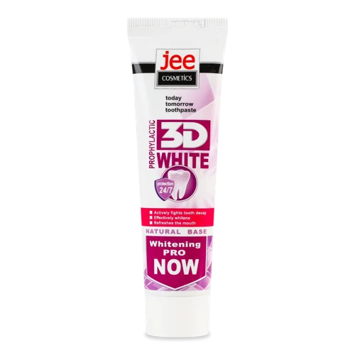 Зубна Паста Профілактична 3D White Jee Cosmetics, 50мл