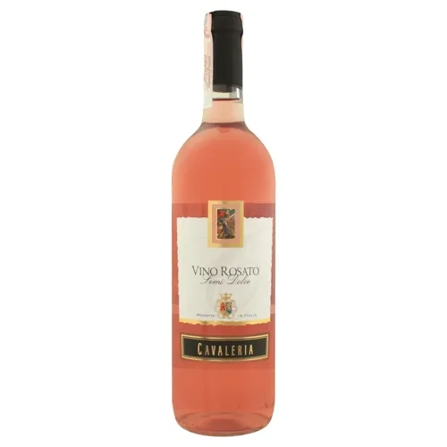 Вино 0.75 10.5% рожеве напівсолодке Vino Rosato Semi Dolce Cavaleria пл