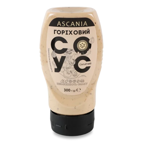 Соус салатний Горіховий, Пластикова Пляшка 300г