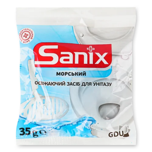 Засіб для унітазу Sanix Морський Освіжаючий, в/к, 750 мл