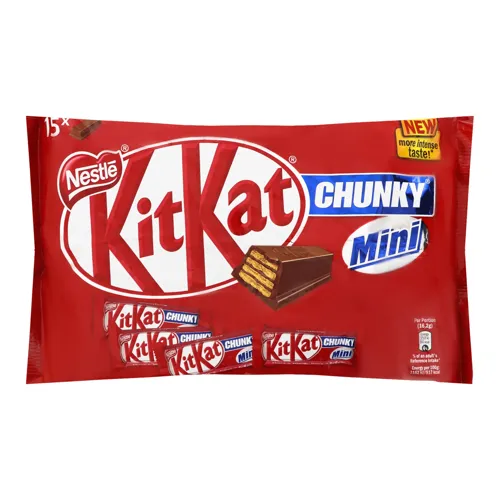 Вафлі в молочному шоколаді Chunky Mini KitKat м/у 250г