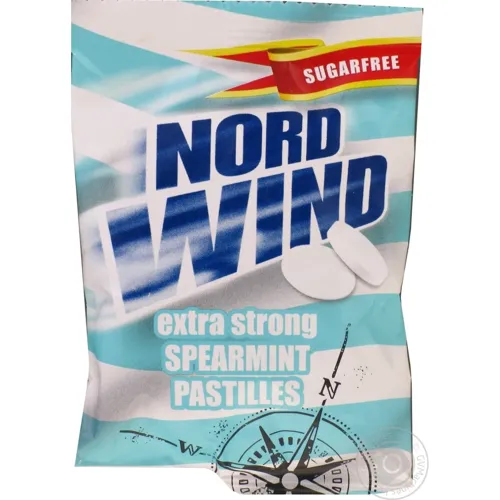 Льодяники Nord Wind м'ята 25г