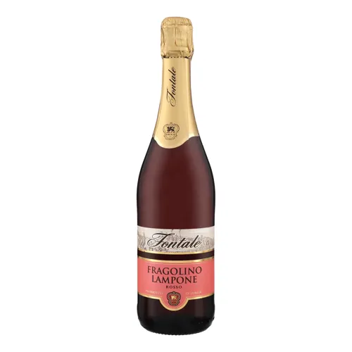 Напій винний 0.75л 7% ароматизований Fragolino Lampone Rosso Fontale