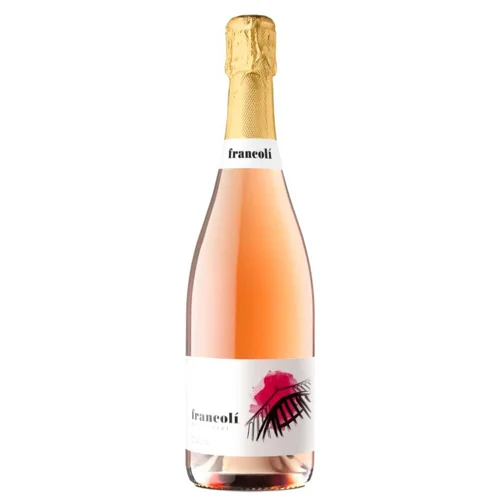 Вино ігристе Francoli Cava брют рожеве 11.5% 0.75л