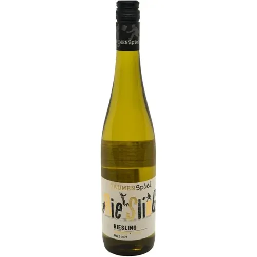 Вино Gaumenspiel Riesling біле сухе 12%, 0,75л