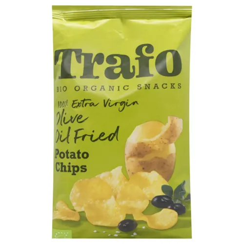 Чіпси Trafo Біо картопляні в оливковій олії органічні 100г