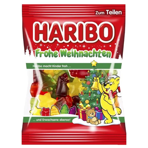 Цукерки желейні Frohe Weihnachten Haribo 200 г