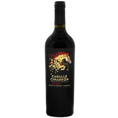 Вино Caballo Cimarron Malbec червоне сухе 14% 0,75л