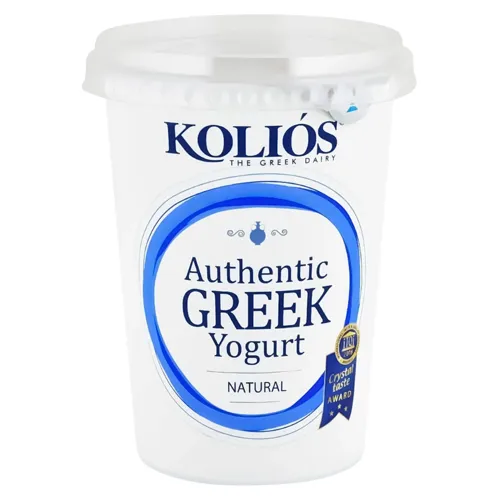 Йогурт Kolios Грецький Артизанський натуральний 10%, 500г