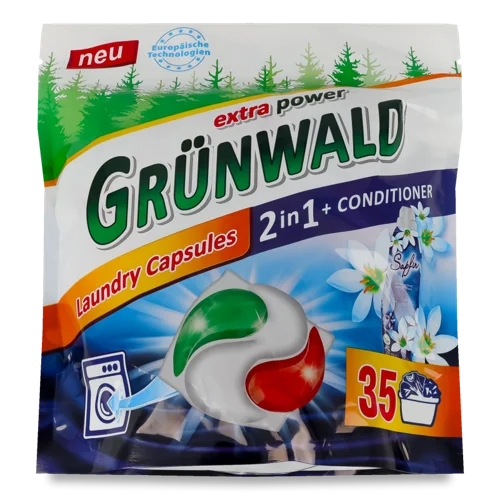 Капсули для Прання Універсальні 2in1 Extra Power Grunwald, 35х18г