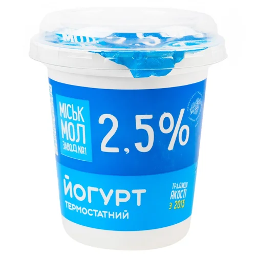 Йогурт Міськмолзавод №1 2,5% 300г