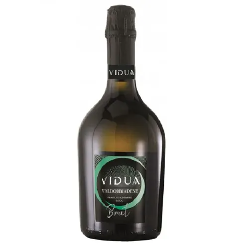 Ігристе вино Vidua Valdobbiadene Prosecco Superiore Docg Brut, біле сухе, 11%, 0,75л
