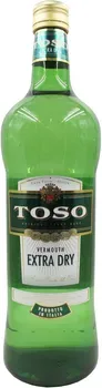 Вермут TOSO Vermouth Extra Dry білий екстра-сухий 1 л 14.8%